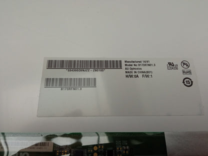 AU Optronics B173RTN01.3 17.3" Replacement Laptop LCD Display Panel