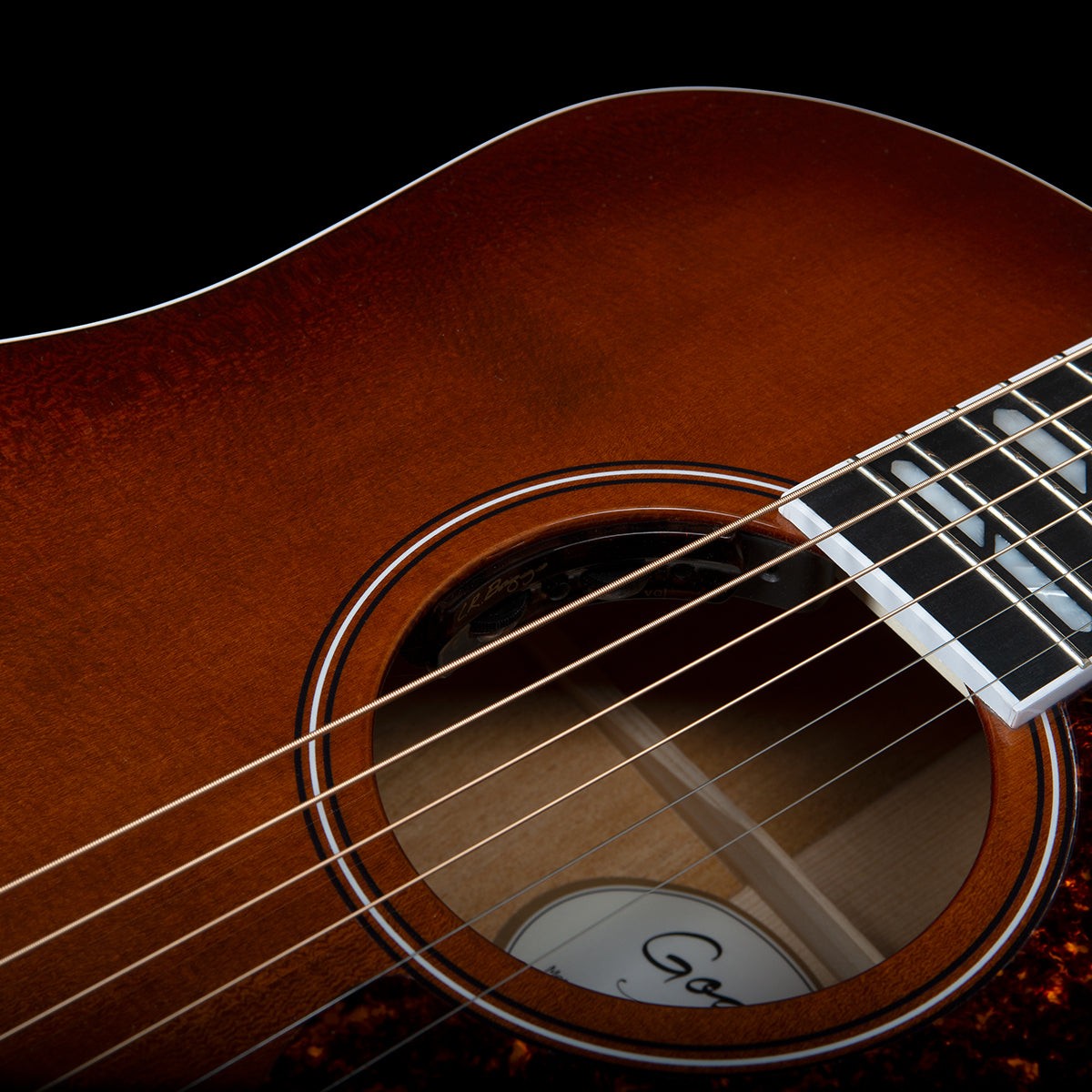 Godin Metropolis LTD HG Electro-Acoustic Guitar with Bag ~ Havana Burst