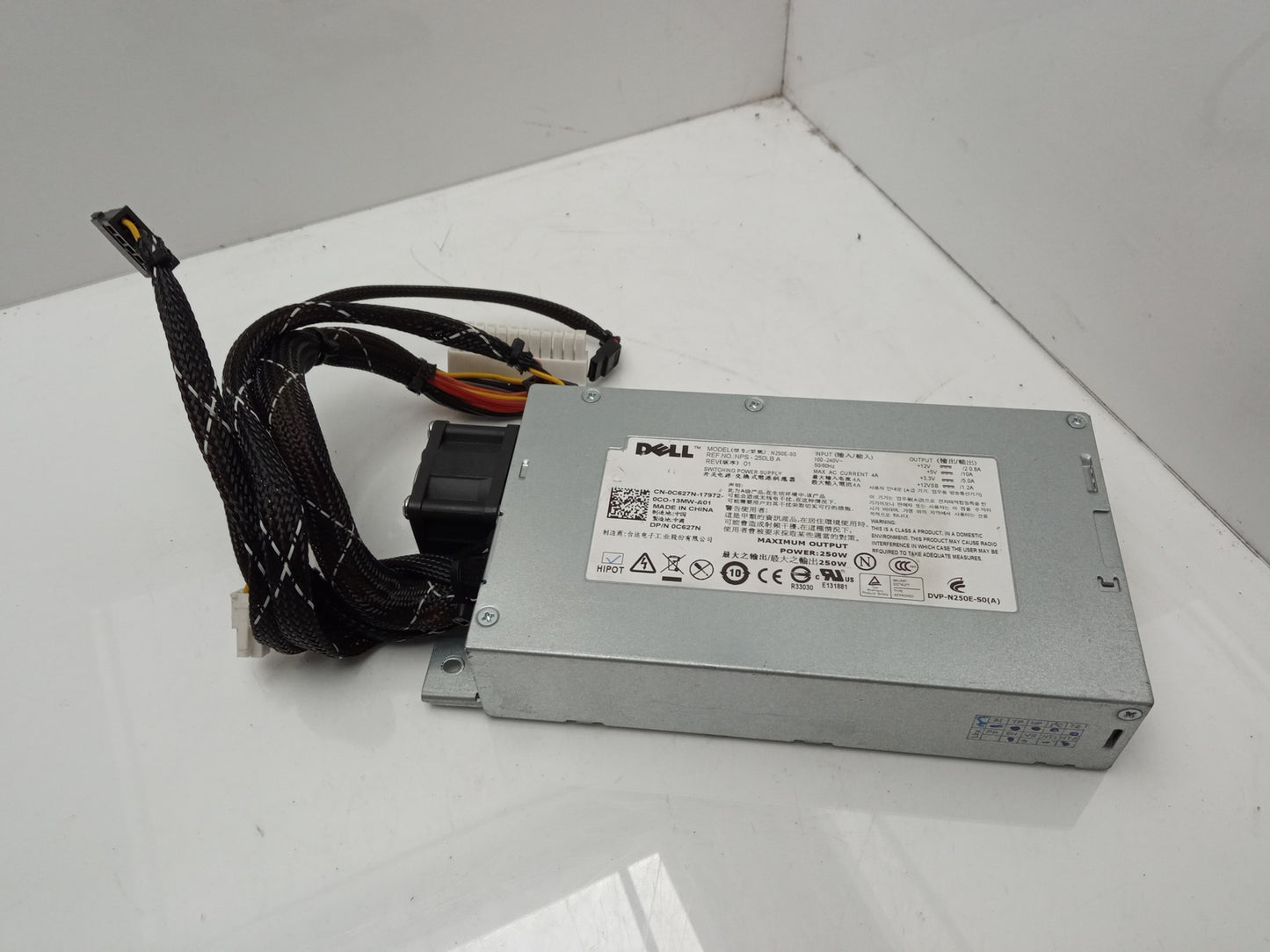 Dell PowerEdge R210 250W Server Power Supply Unit 0C627N C627N