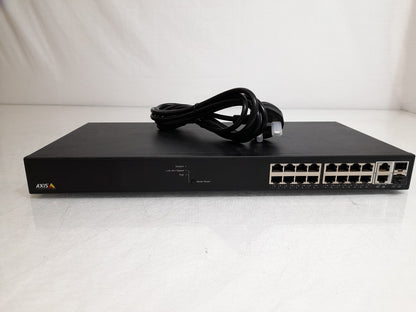 Axis T8516 16 Port Gigabit PoE+ Managed Network Switch