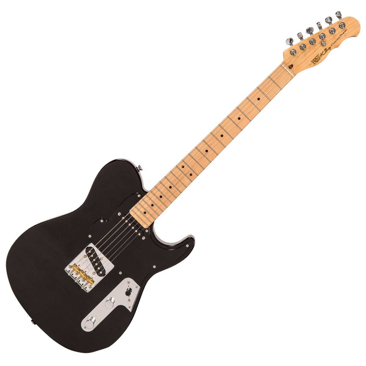 Fret-King Country Squire Tone Meister Guitar ~ Gloss Black