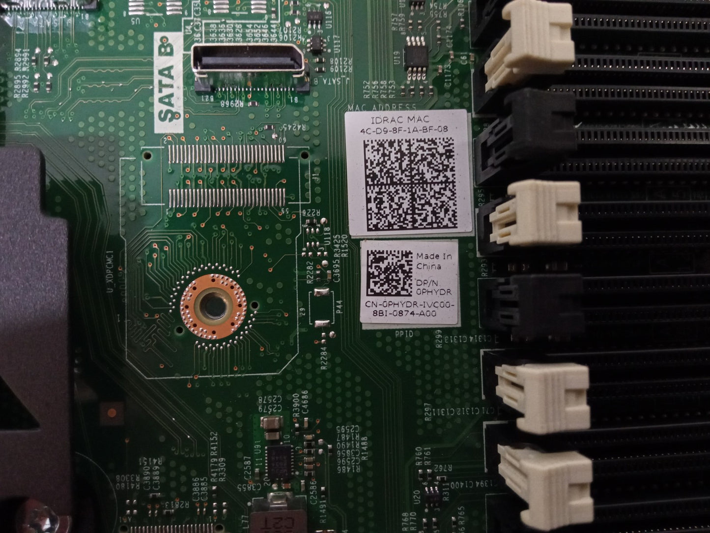 Dell PowerEdge R640 Socket 3647 DDR4 Server Motherboard With Tray 0PHYDR PHYDR