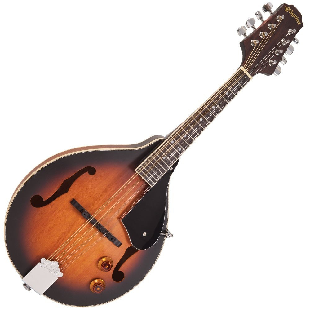 Vintage Redwood – A-Style Electro-Acoustic Mandolin 'F' Holes
