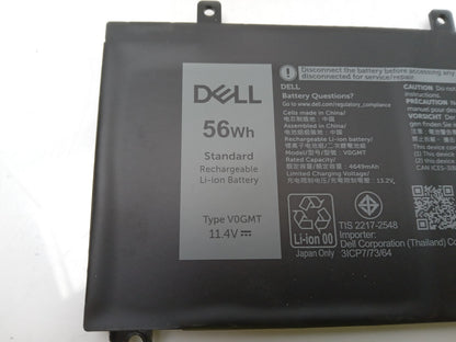 Dell 56Wh 11.4V 4649mAh Replacement Laptop Battery V0GMT