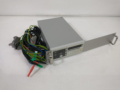 Chroma Model 66202 Digital Power Meter - With Cables & Rackmount