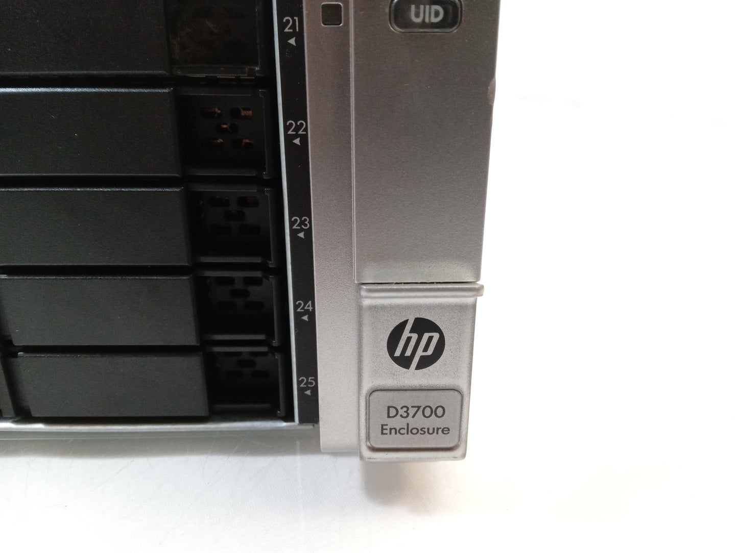 HP Enterprise D3700 2.5" HDD 25 Bay Enclosure Storage Array QW967-62001
