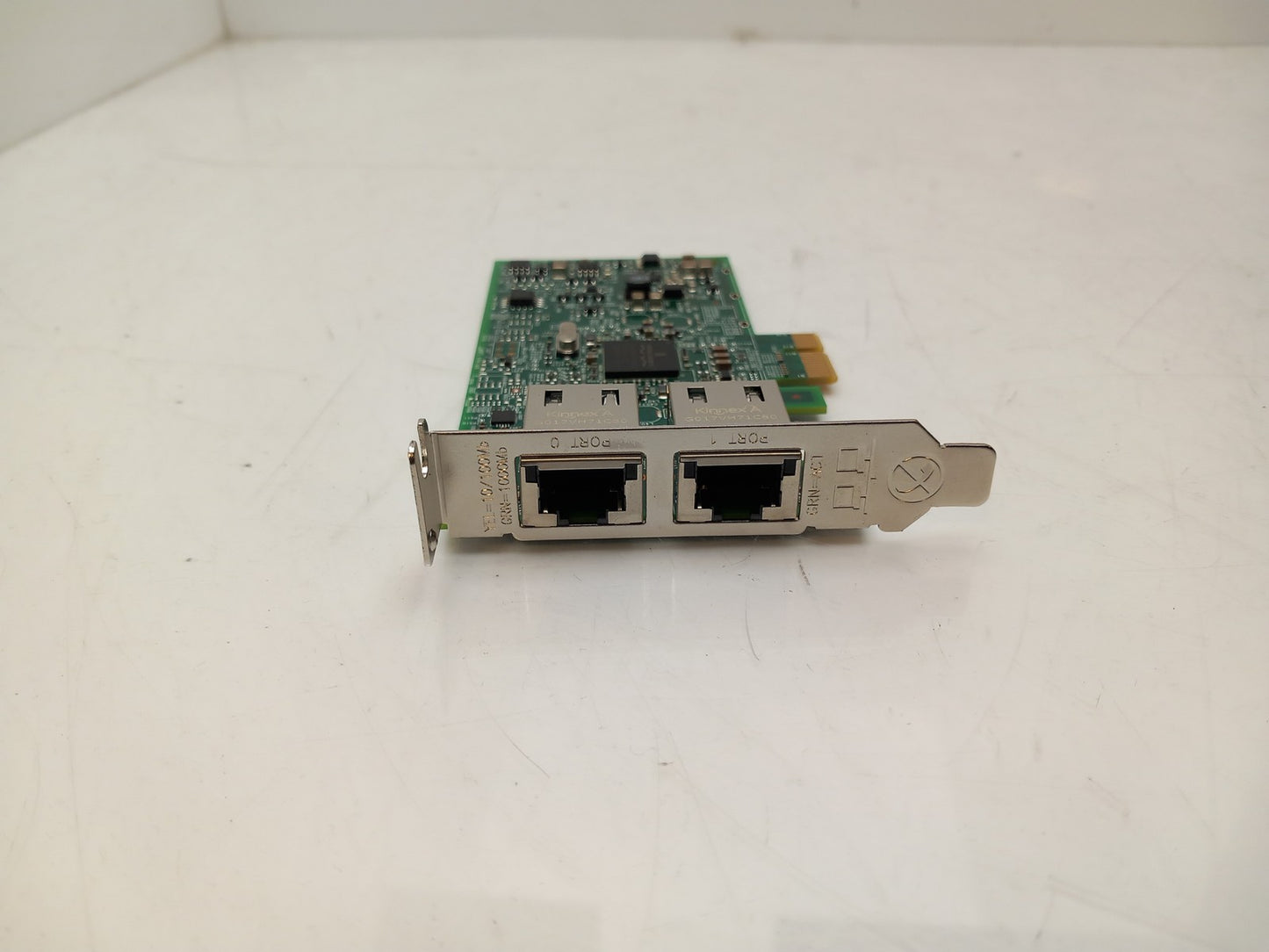 Dell Broadcom 5720 Low Profile Dual Port 1GB Network Card 0557M9 557M9