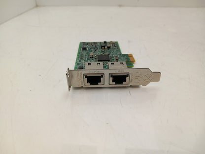 Dell Broadcom 5720 Low Profile Dual Port 1GB Network Card 0557M9 557M9