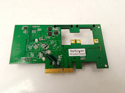 StarTech.com PEXMSATA3422 2 Port mSATA PCIe 6Gbps RAID Controller - No Bracket