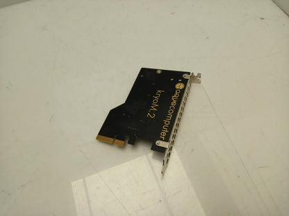 Aqua Computer KRYOM.2 EVO PCIe M.2 Riser Card