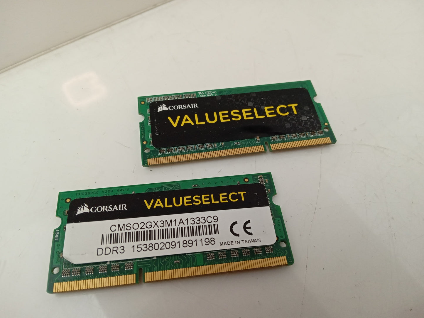 Corsair Value Select 4GB (2x2GB) 1333 MHz DDR3-1333 PC3-10600U CMSO2GX3M1A1333C9