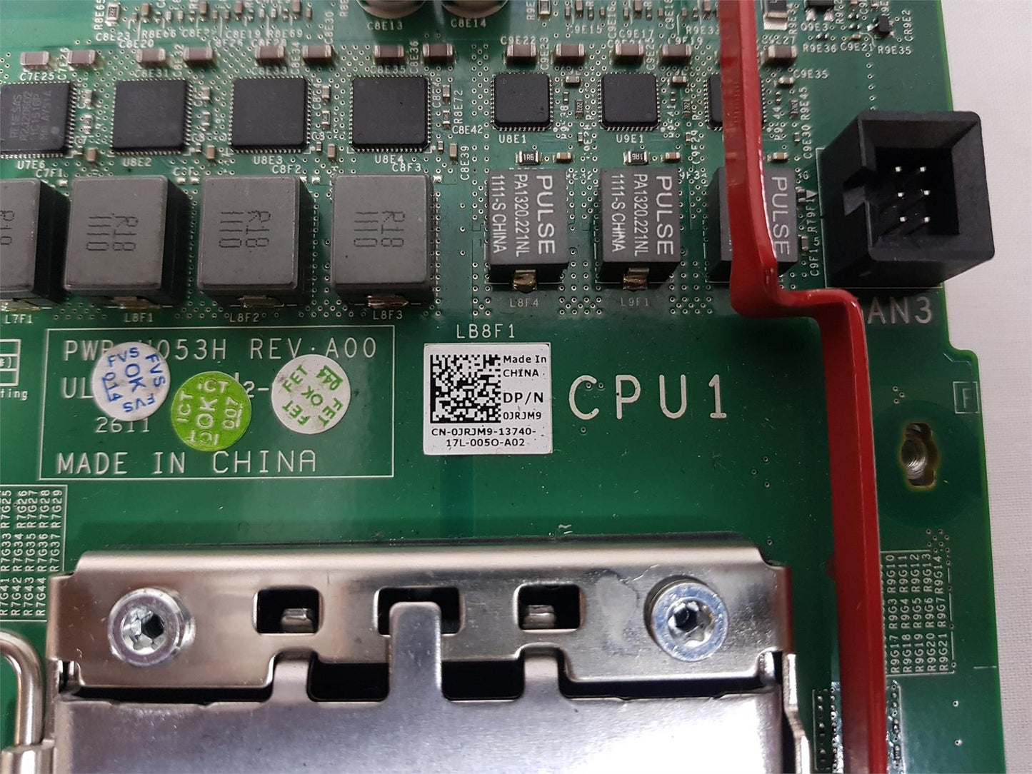 Dell PowerEdge R910 Socket FCLGA1567 DDR3 Motherboard 0JRJM9 JRJM9