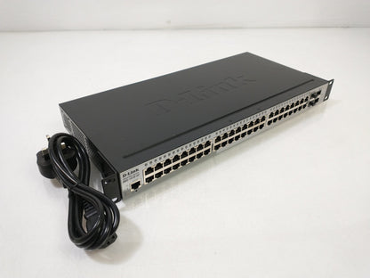 D-Link DGS-1510-52 52 Port Managed Gigabit Network Switch - With Rack Mounts