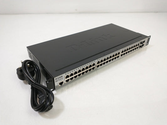 D-Link DGS-1510-52 52 Port Managed Gigabit Network Switch - With Rack Mounts