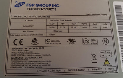 FSP Group 400W Desktop PSU ATX Power Supply Unit FSP400-60GHN 9PA4007304