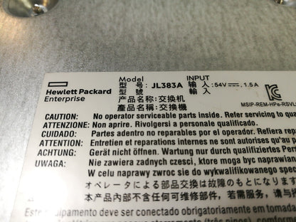 HPE OfficeConnect 1920S JL383A 8 Port PoE+ Gigabit Network Switch - No PSU