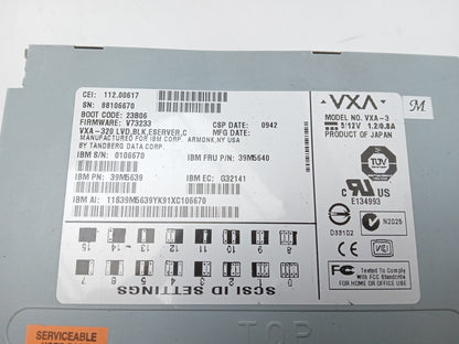 IBM VXA 320 Internal SCSI Tape Drive 39M5640 39M5639 VXA-3