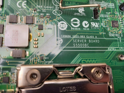 Intel S5500BC Dual Socket LGA1366 DDR3 Server Motherboard With I/O Shield