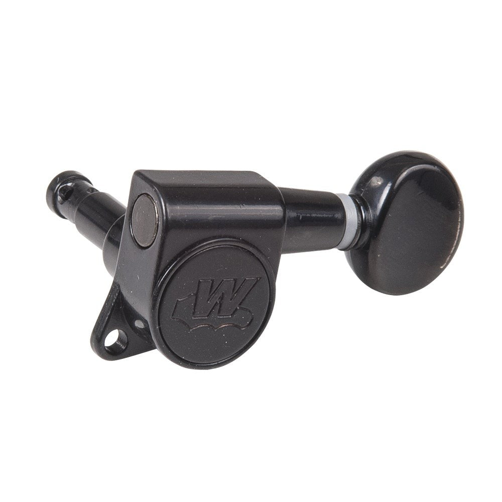 Wilkinson WJ05BK E-Z Lok Classic Mini Button Machineheads ~ Black