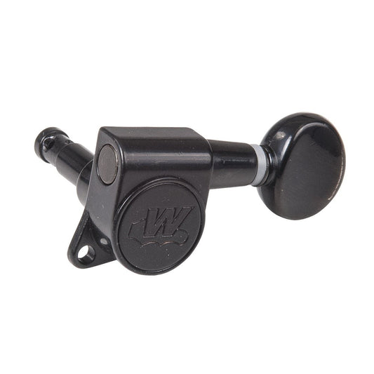 Wilkinson WJ05BK E-Z Lok Classic Mini Button Machineheads ~ Black