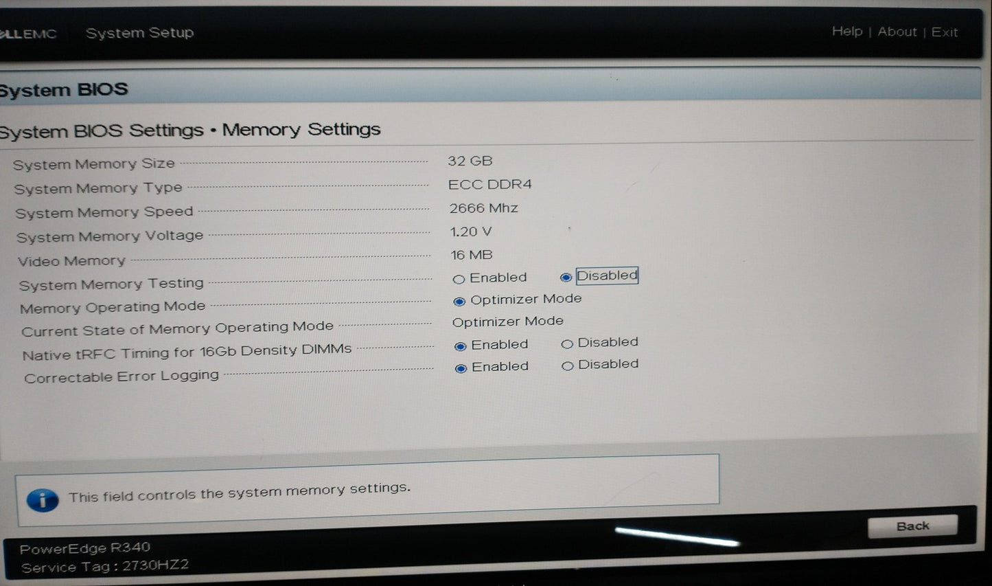 Dell EMC PowerEdge R340 Xeon E-2134 8TB 32GB Perc H730P 1U Rack Server - No OS