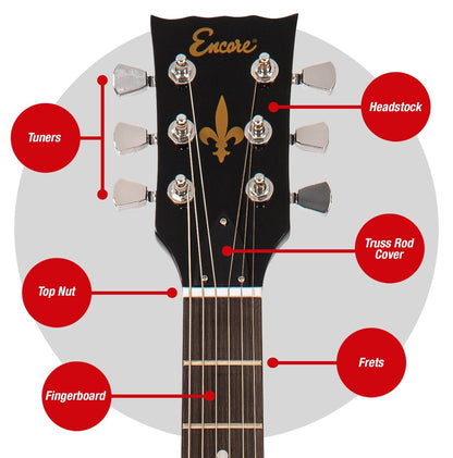 Encore Blaster E90 Electric Guitar ~ Tobacco Sunburst