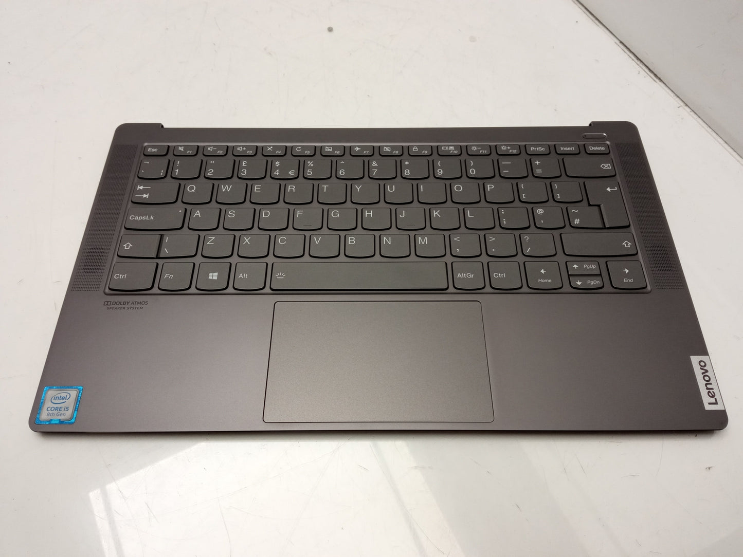 Lenovo Yoga 81Q7 14" Laptop Keyboard Touchpad Palmrest Assembly 5CB0U42518