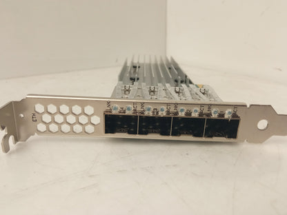 HPE 10Gbe 4 Port 10GB SFP+ PCIe Card P10092-001 with Low Profile Bracket