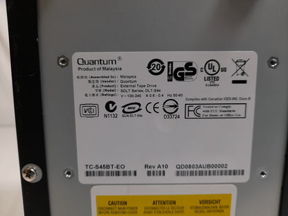 Quantum SDLT Series DLT-S4E External Tape Drive