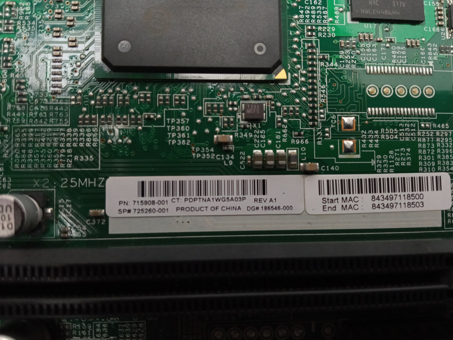 HP DL320e G8 V2 Socket LGA1150 DDR3 Motherboard 715908-001 763743-001