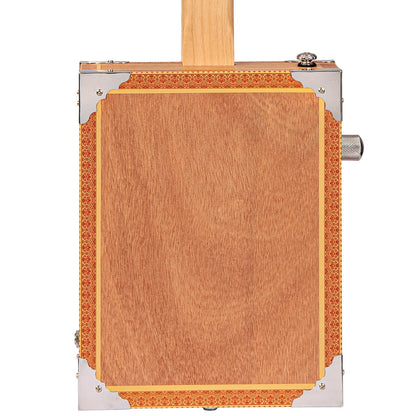 Lace Cigar Box Electric Guitar ~ 3 String ~ Dead Is Alive