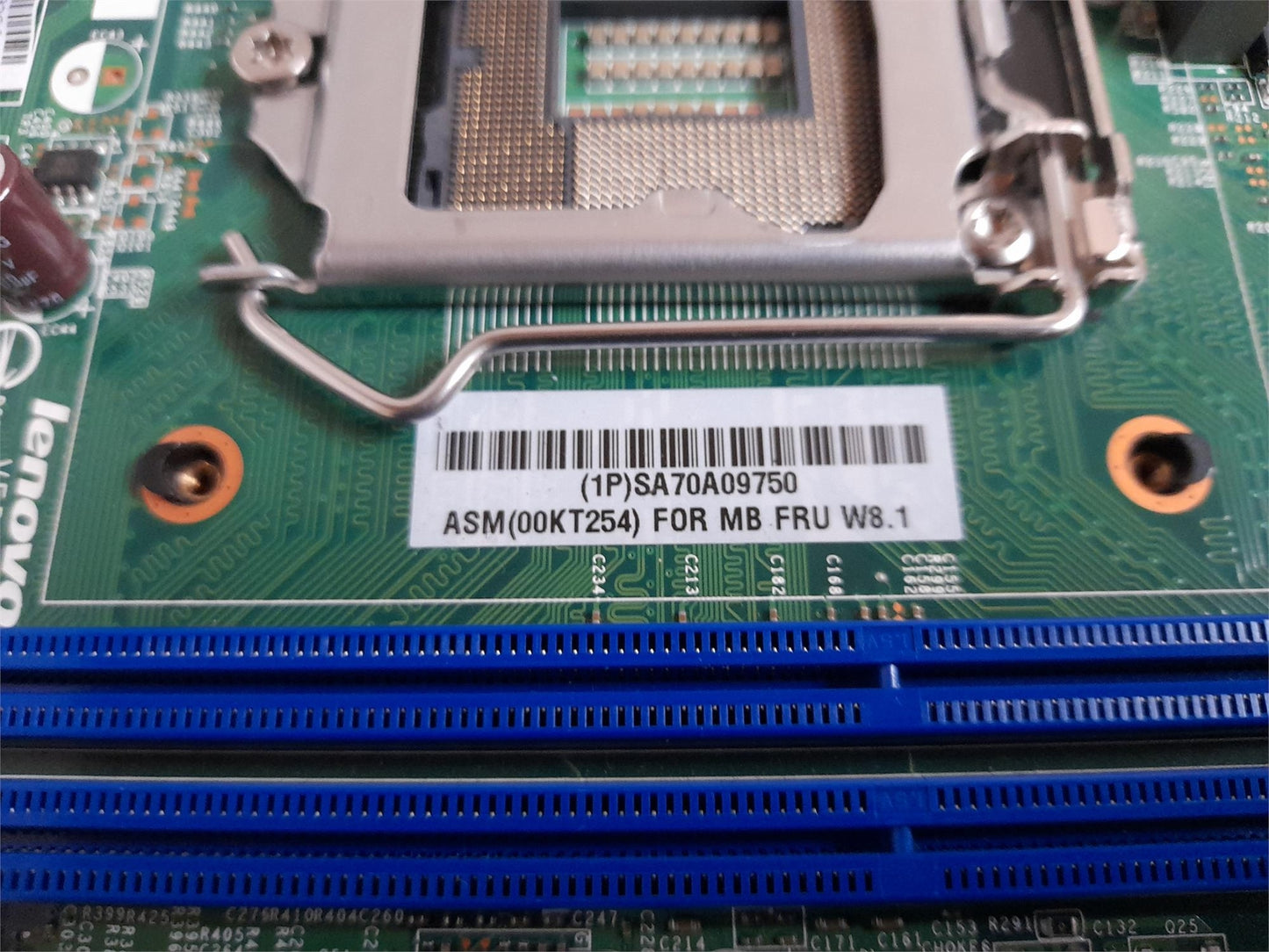 Lenovo ThinkCentre E73 Socket LGA1150 Motherboard With I/O Shield 00KT254