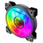 GameMax Infinity 120mm ARGB Dual-Ring Black Fan ‎GMX-INFINITY-FNB