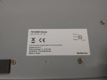 Buffalo TeraStation TS1400D Series 12TB Network Attached Storage (4x 3TB) No PSU