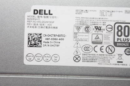 Dell Precision T1700 290W Power Supply Unit 0HCTRF HCTRF