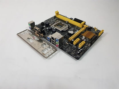 ASUS H81M-P Plus Socket LGA1150 DDR3 MicroATX Motherboard with I/O Shield
