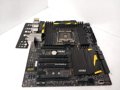MSI X99A XPower AC Socket LGA2011-3 DDR4 M.2 ATX Motherboard With I/O Shield