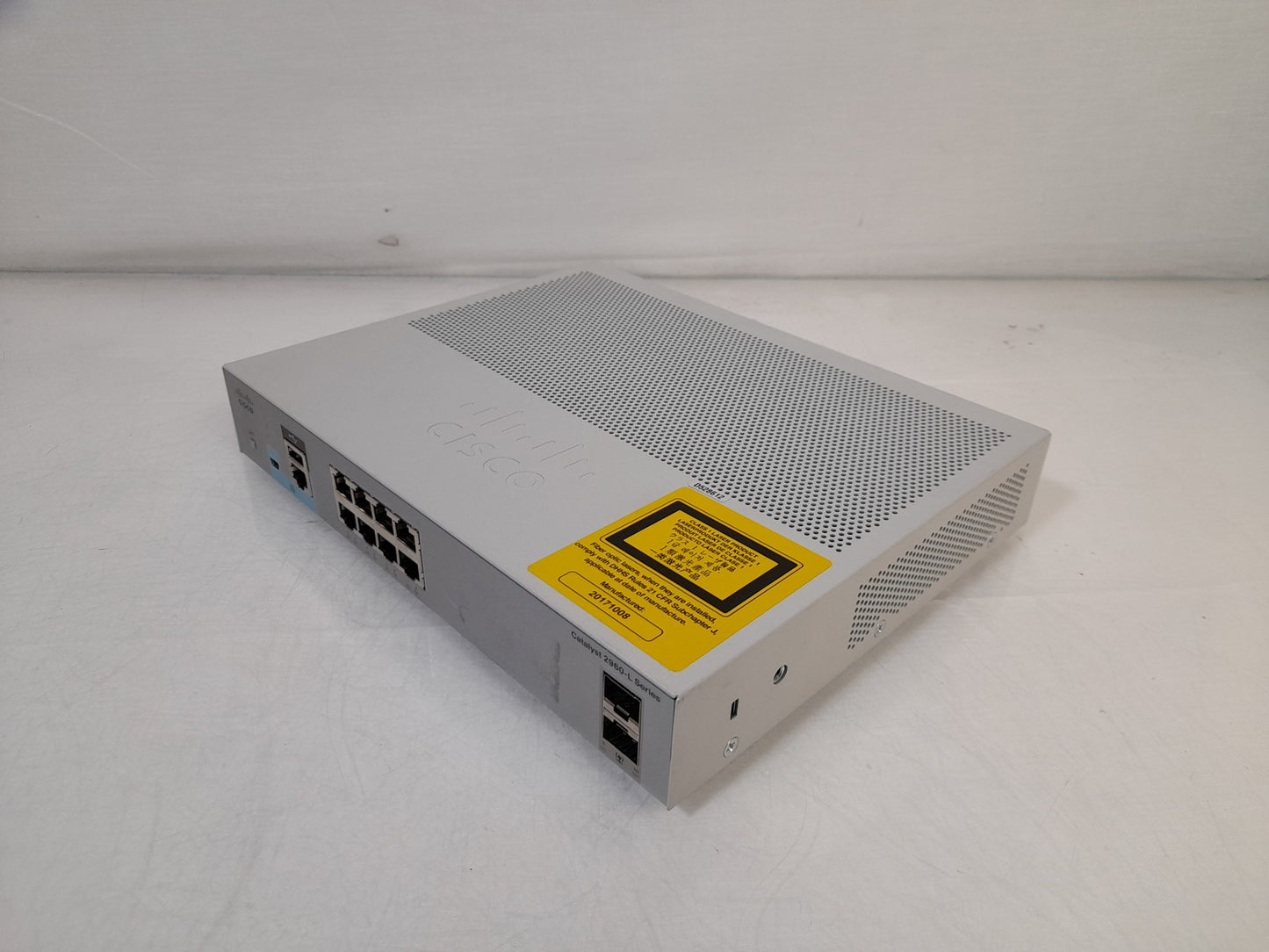 Cisco WS-C2960L-8TS-LL V02 Catalyst C2960L 8 x Ports Managed Switch