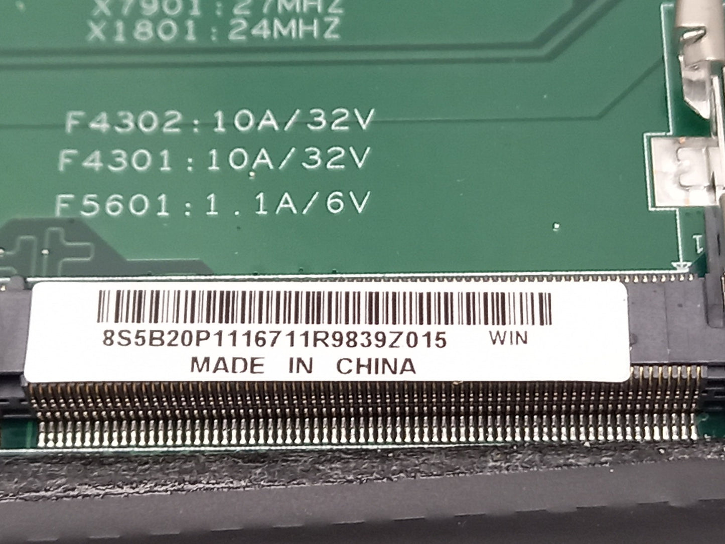 Lenovo V110-15IKB Laptop Motherboard with i5-7200U 2.50 GHz DDR4 46M.08BMB.0073