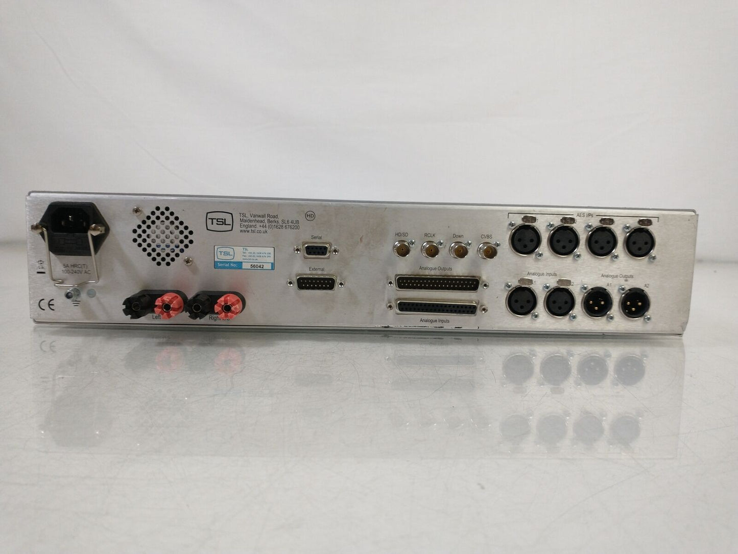 TSL AMU2-8HD Audio Monitoring Unit - Tested To Power On