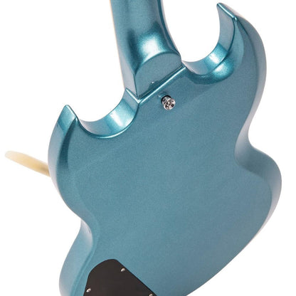 Vintage VS6V ReIssued Guitar - With Vintage Style Vibrato ~ Gun Hill Blue