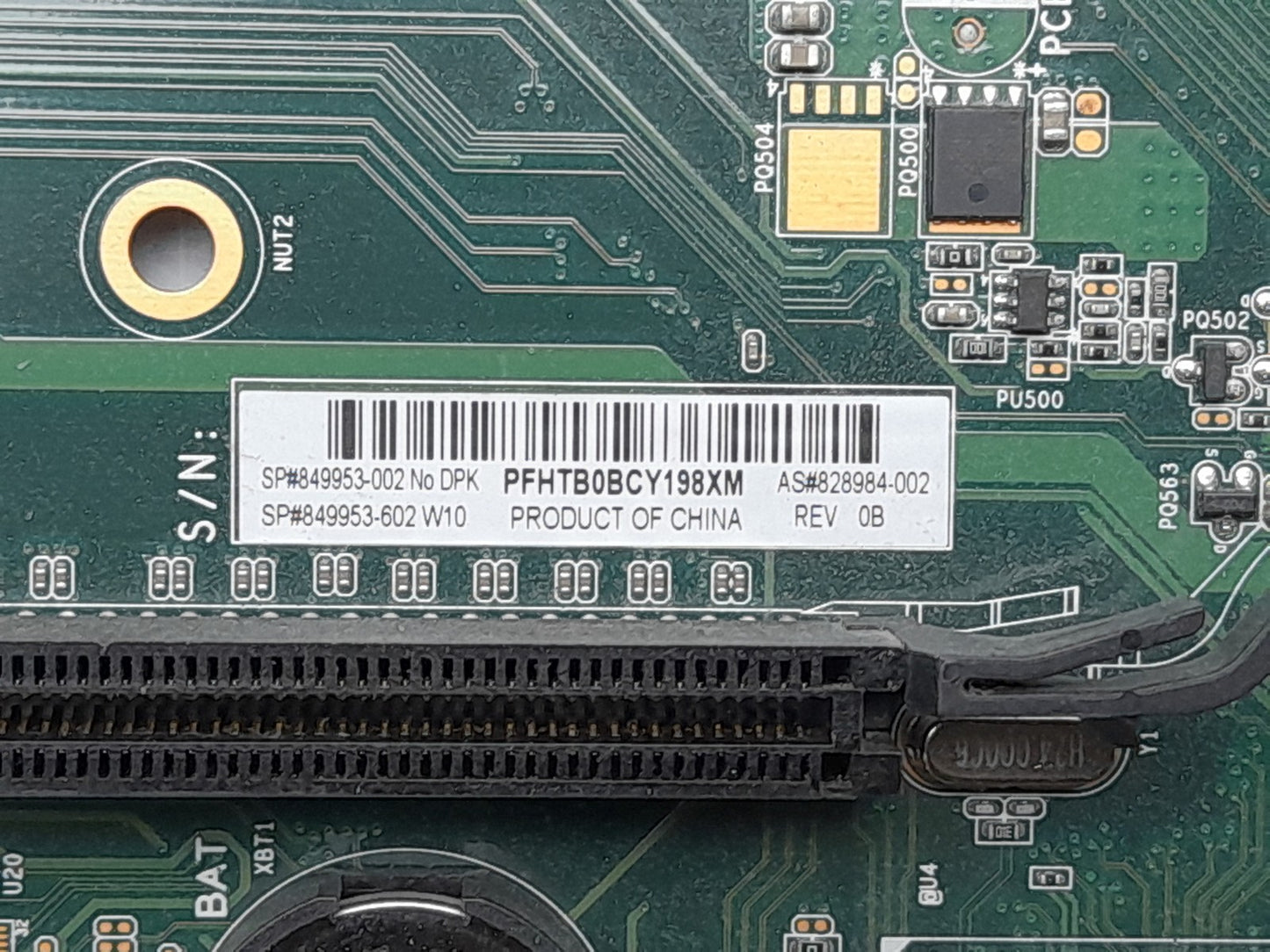 HP 280 G2 MT Socket LGA1151 Motherboard With I/O Shield 828984-002