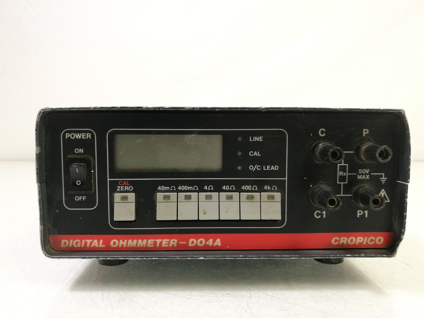Cropico DO4A Digital Ohmmeter - Spares & Repairs