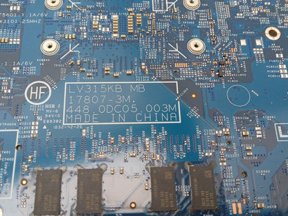 Lenovo V130-15IKB Laptop Motherboard DDR4 i7-8550U 1.80 GHz 5B20Q60119