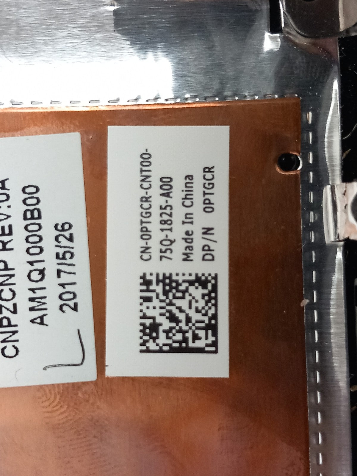 Dell Vostro 5468 UK Laptop Keyboard Palmrest Trackpad Assembly 0PTGCR 00PTGCR