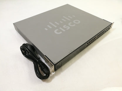 Cisco SFE2000P 24 Port 10/100 PoE Ethernet Network Switch - With Rack Ears
