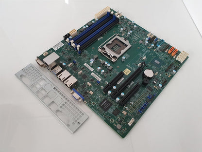 SuperMicro X11SSL-F Socket LGA1151 DDR4 PCI-E Motherboard With I/O Shield