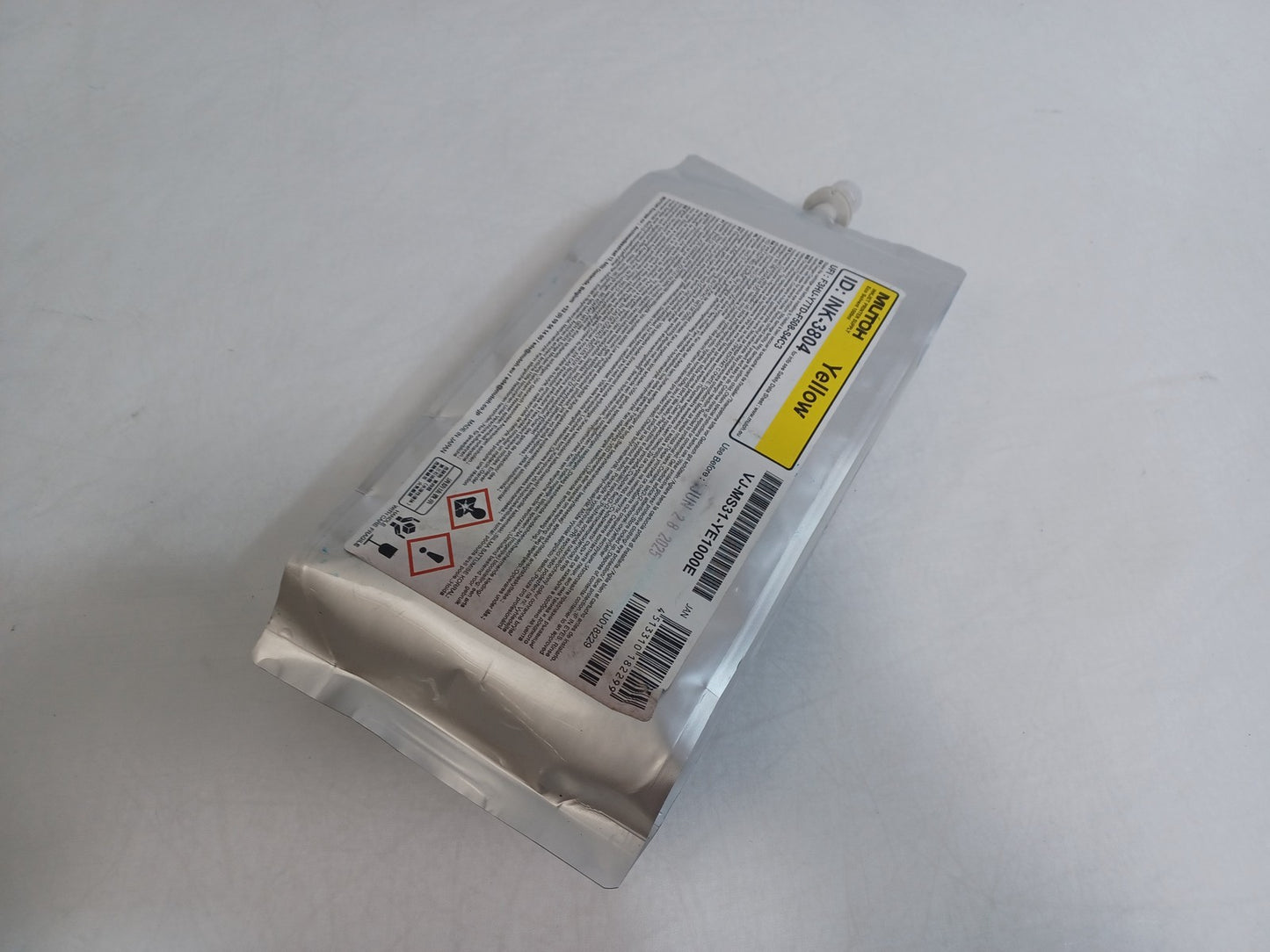 Mutoh Eco Solvent ValueJet VJ-MS31-YE1000E 1000ml Yellow - Expiry 28/06/2025