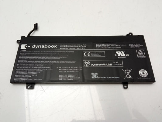 Dynabook 38.1Wh 15.4V 2480mAh Replacement Laptop Battery PA5366U-1BRS