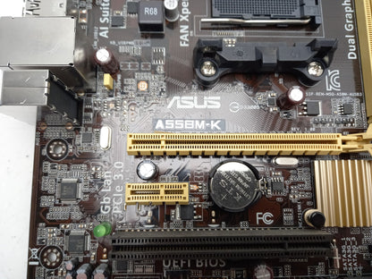 ASUS A55BM-K Socket FM2b DDR3 PCIe Motherboard With I/O Shield